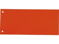 Staples Scheidingsstrook 105 x 240 mm, oranje (pak 100 stuks)
