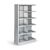 Boltless shelf unit system, shelf unit height 1990 mm