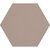 Tablón hexagonal de diseño para chinchetas