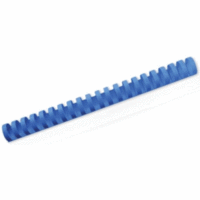 Plastikbinderücken CombBind A4 PVC 19mm VE=100 Stück blau
