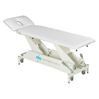 Delta Therapieliege DP2 mit Radhebesystem, Weiß, 55 cm