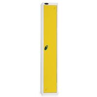 Probe coloured door lockers - single door - 1778 x 305 x 460mm