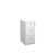 Express office filing cabinets - 3 drawer, white
