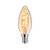 LED Lampe Kerzenform, E14, 4W 2500K, 150lm, dimmbar, gold