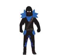 Disfraz de Guerrero Ninja Oscuro para niños y adolescentes 10-12A