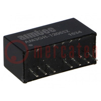 Converter: DC/DC; 3W; Uin: 4.5÷18V; Uout: 5VDC; Iout: 600mA; SIP8