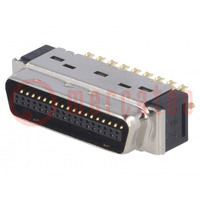 Connector: MDR; PIN: 36; shielded; for cable; Mat: polyester; plug