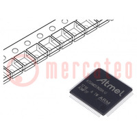 IC: microcontrolador ARM; TQFP100; 1,71÷3,6VDC; ATSAMD5