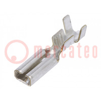 Terminal: flat; 2.8mm; 0.8mm; female; 0.3÷1mm2; crimped; for cable