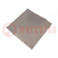 Shielding mat; 240x240x0.2mm; Permeability: 60; EFA