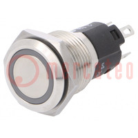 Switch: vandal resistant; Pos: 2; SPDT; 3A/240VAC; 3A/240VDC; ON-ON