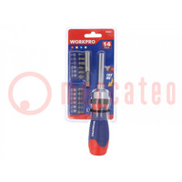 Kit: screwdrivers; Phillips,Pozidriv®,slot,Torx®; 13pcs.
