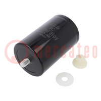 Capacitor: electrolytic; 5600uF; 350VDC; ±20%; M5; 2000h; -25÷85°C