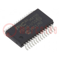 IC: microcontrollore PIC; 16kB; 2,3÷3,6VDC; SMD; SSOP28; PIC32