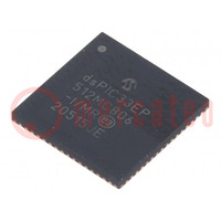 IC: microcontroller dsPIC; 512kB; 52kBSRAM; QFN64; DSPIC; 0,5mm