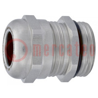 Cable gland; with earthing; M25; 1.5; IP68; stainless steel