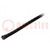 Polyester braid; ØBraid : 7÷15mm; polyester; black; -50÷150°C