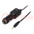 USB power supply; 2,5/0,7; Sup.volt: 12÷24VDC; 5V/2.1A; black