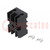 Relays accessories: socket; on panel,for DIN rail mounting