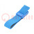 Wristband; ESD; Features: antialergic; blue; Kit: ESD wirstband