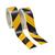 Warnmarkierungsband,gelb/schwarz, 3M, retroreflektierend, Gr.je Rolle: 2500x5cm