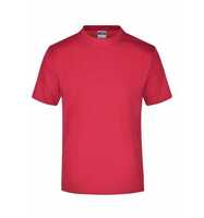 James & Nicholson Komfort-T-Shirt aus Single-Jersey Herren JN001 Gr. L red