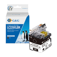 G&G kompatybilny ink / tusz z LC-229XL, NP-B-0229XLBK, black, 2400s