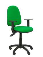 Silla Tribaldos verde con brazos regulables