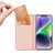 Dux Ducis Skin Pro Wallet Case für iPhone 15 Plus – Rosa