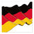 Servietten, 3-lagig 1/4-Falz 33 cm x 33 cm "Germany"