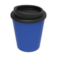 Artikelbild Coffee mug "Premium" small, standard-blue PP/black