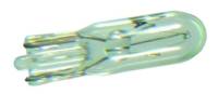 Kleinlampe 1W W2x4,6d 6-7V Röhre Ø5x18mm farblos einseitig gesockelt