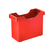 Hängemappenbox Uni-Box Plus, für Hängemappen A4, Polystyrol, rot