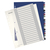 Plastikregister Style 1-20, bedruckbar, A4, PP, 20 Blatt, farbig