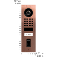 DoorBird D1101FV Video-Zugangssystem Bronze
