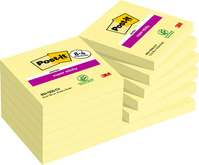 3M 654-SSCY-P8+4 note paper Square Yellow 90 sheets Self-adhesive