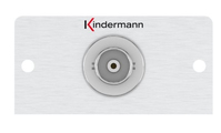 Kindermann 7444000537 Steckdose BNC Aluminium