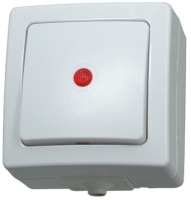 Kopp 566302004 electrical switch Red, White