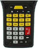 Zebra ST5013 billentyűzet mobil eszközhöz Fekete, Szürke, Sárga Numerikus