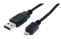 S-Conn 1.8m USB2.0 A- microUSB2.0 B USB Kabel 1,8 m USB A Micro-USB B Schwarz