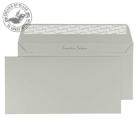 Blake Creative Colour French Grey Peel and Seal Wallet DL+ 114x229mm 120gsm (Pack 500)