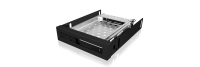 ICY BOX IB-2217StS 8.89 cm (3.5") Storage drive tray Black