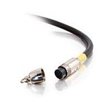C2G 3m RapidRun PC/Video (UXGA) Runner Cable - CL2-Rated coax-kabel mini coaxial cable Geel