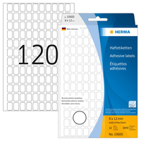 HERMA 10600 etiqueta autoadhesiva Blanco 3840 pieza(s)