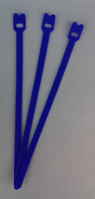 FASTECH ETK-7-200-0426 Kabelbinder Kabelbinder mit Klettverschluss Polyamid, Textil Blau 100 Stück(e)
