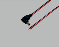 BKL Electronic 072019 kabel zasilające Czarny, Czerwony 2 m