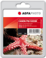 AgfaPhoto APCPGI520BD inktcartridge 1 stuk(s) Zwart