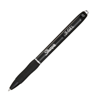 Sharpie S-Gel Retractable gel pen Black 3 pc(s)
