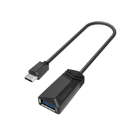 Hama 00200312 csatlakozó átlakító USB Type-A USB C-típus Fekete