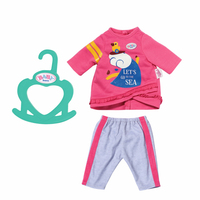 BABY born Little Casual outfit roze